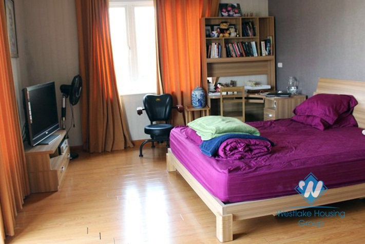 Furnished large villa with 4 bedrooms for rent in Ciputra, Westlake, Tay Ho, Hanoi, Vietnam